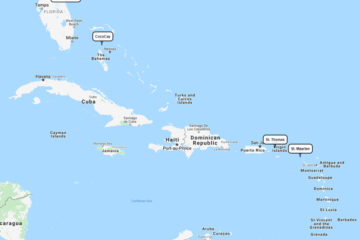 Royal Caribbean 7-day cruise to CocoCay, St. Thomas & St. Maarten route