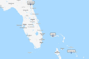 5-day mini Carnival cruise to Freeport & Princess Cays route