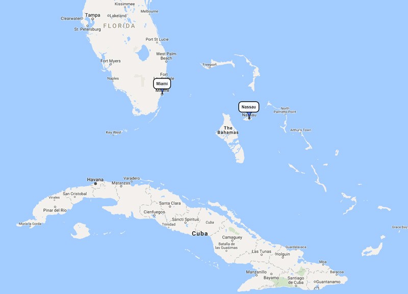 Carnival Conquest, Miami to Nassau, Bahamas, January 26, 2024