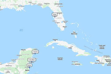 Tampa to Cozumel, Belize & Costa Maya