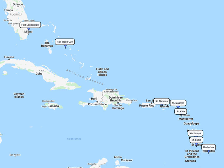 Holland America, Eastern Caribbean from Fort Lauderdale, March 18, 2023