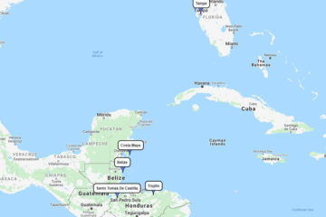 Holland America 7-day to Belize, Trujillo, Santo Tomas De Castilla & Costa Maya