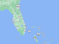 Jacksonville cruise to Nassau and Bimini route