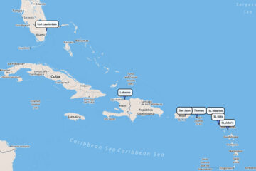 10-day cruise to Labadee, San Juan, St. Thomas, St. Johns & St. Kitts, St. Maarten