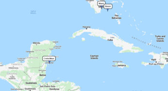 Virgin Scarlet Lady, Costa Maya & Bimini from Miami, October 6, 2024