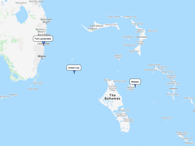 MSC Seashores, Bahamas from Port Canaveral, July 4, 2024