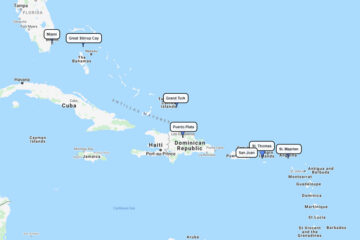 NCL cruise to Grand Turk, Puerto Plata, St. Thomas, St. Maarten, San Juan and Great Stirrup Cay