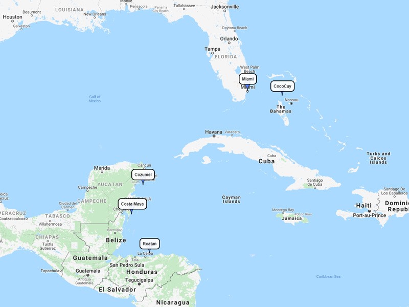Royal Caribbean, Western Caribbean from Miami, Dec 7, 2024