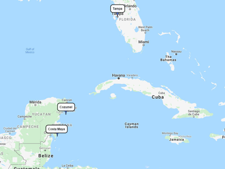 Royal Caribbean, Western Caribbean from Tampa, February 3, 2024