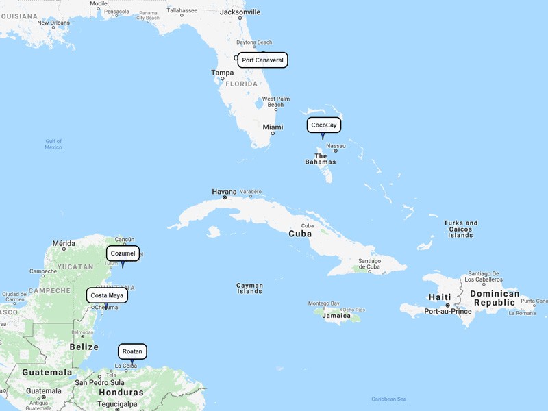 Royal Caribbean, Western Caribbean from Port Canaveral, Nov 17, 2024